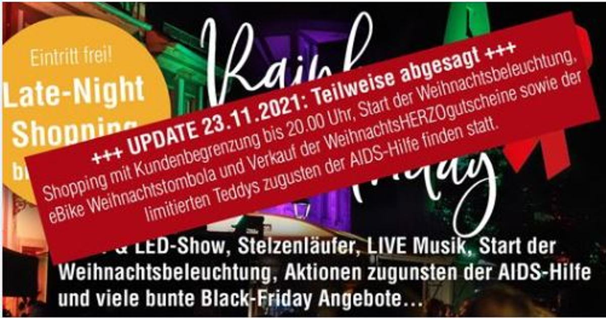 Mehr über den Artikel erfahren Der Rainbow Friday muss warten