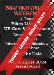 Read more about the article Rückzug: Bike- & Music Weekend 2024 fällt aus